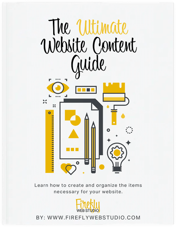 Ultimate Website Content Guide Cover